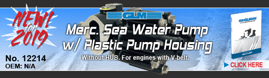 NEW! Sea Water Pump Assy with Plastic Pump Hsg.