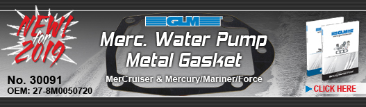 NEW! Merc. Water Pump Metal Gasket